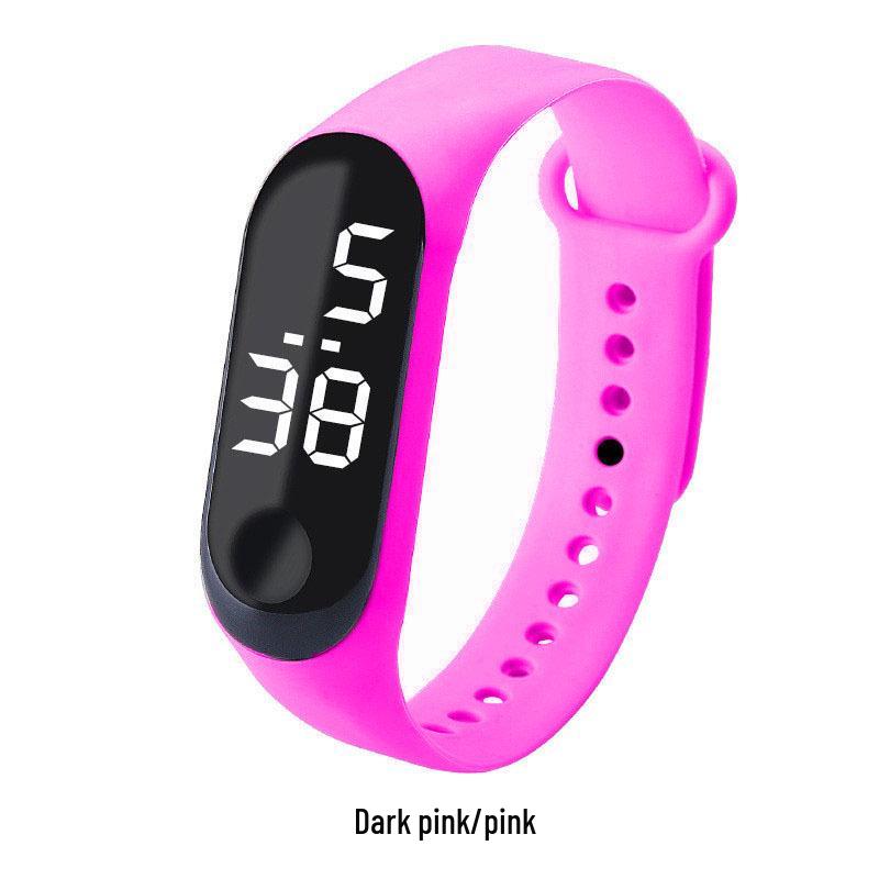 Waterproof LED Touch Control Casual Sports Watch for Students and Couples