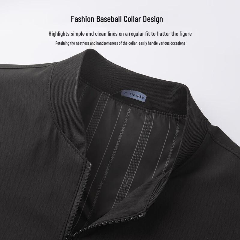 Men's Lightweight Baseball Collar Jacket