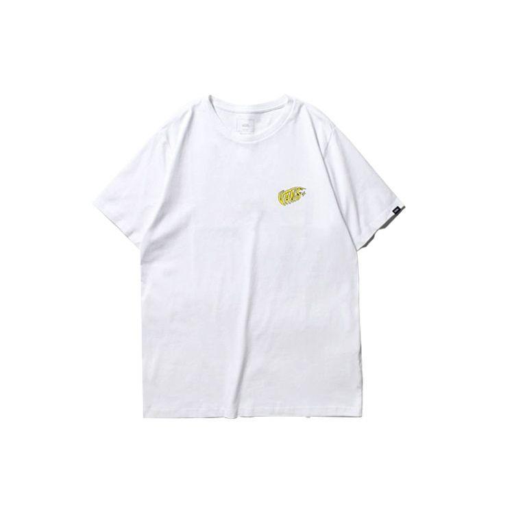 Vans Футболка с короткими рукавами OTW Artist Collaboration Cyclops Dwarf, топы унисекс, белые VN0A4P5EWHT