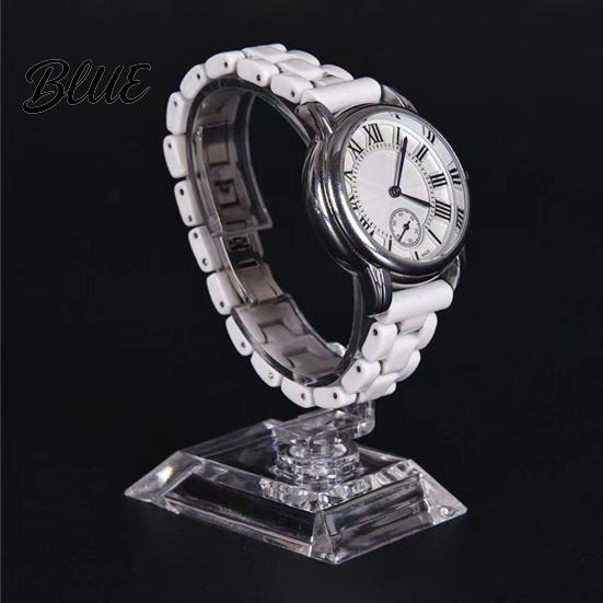 Shop Counter Watch Holder Clear Display Stand Acrylic C Shape