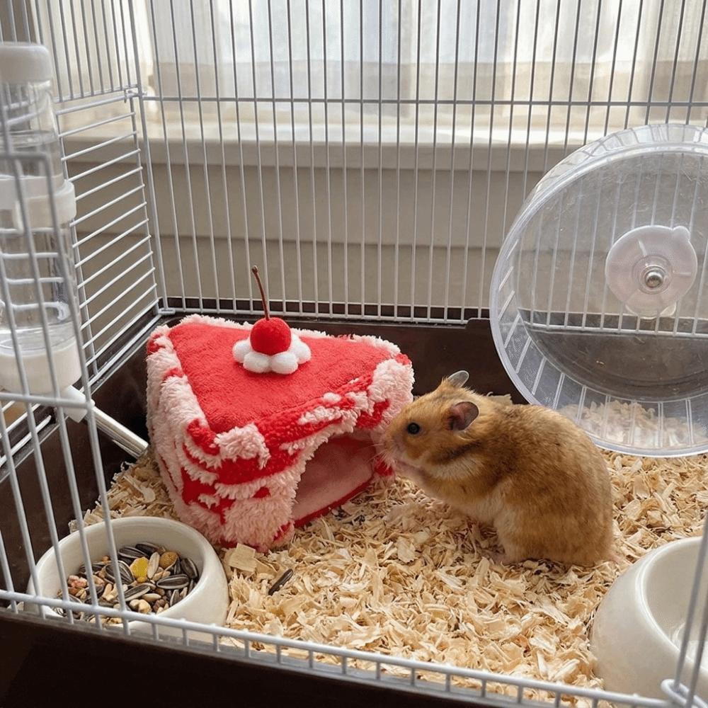 Thickened Hamster Cotton Nest Windproof Small Pet Sleeping House Cold Weather