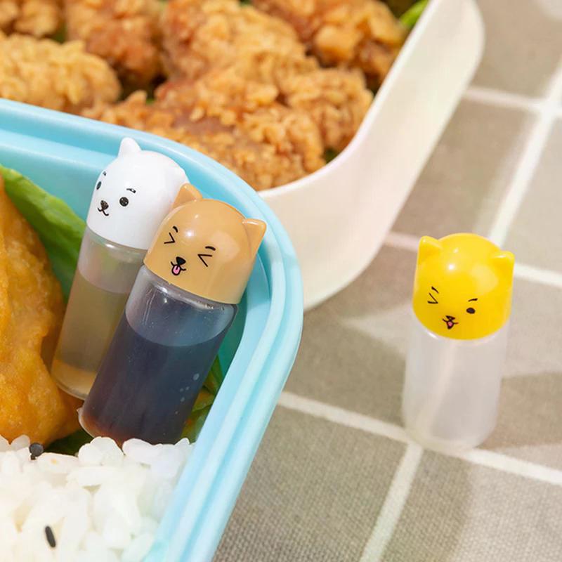 1/2/3pcs Mini Portable Small Sauce Container Tomato Gravy Boat Salad Dressing Oil Spray Bottle Ketchup Honey Mustard