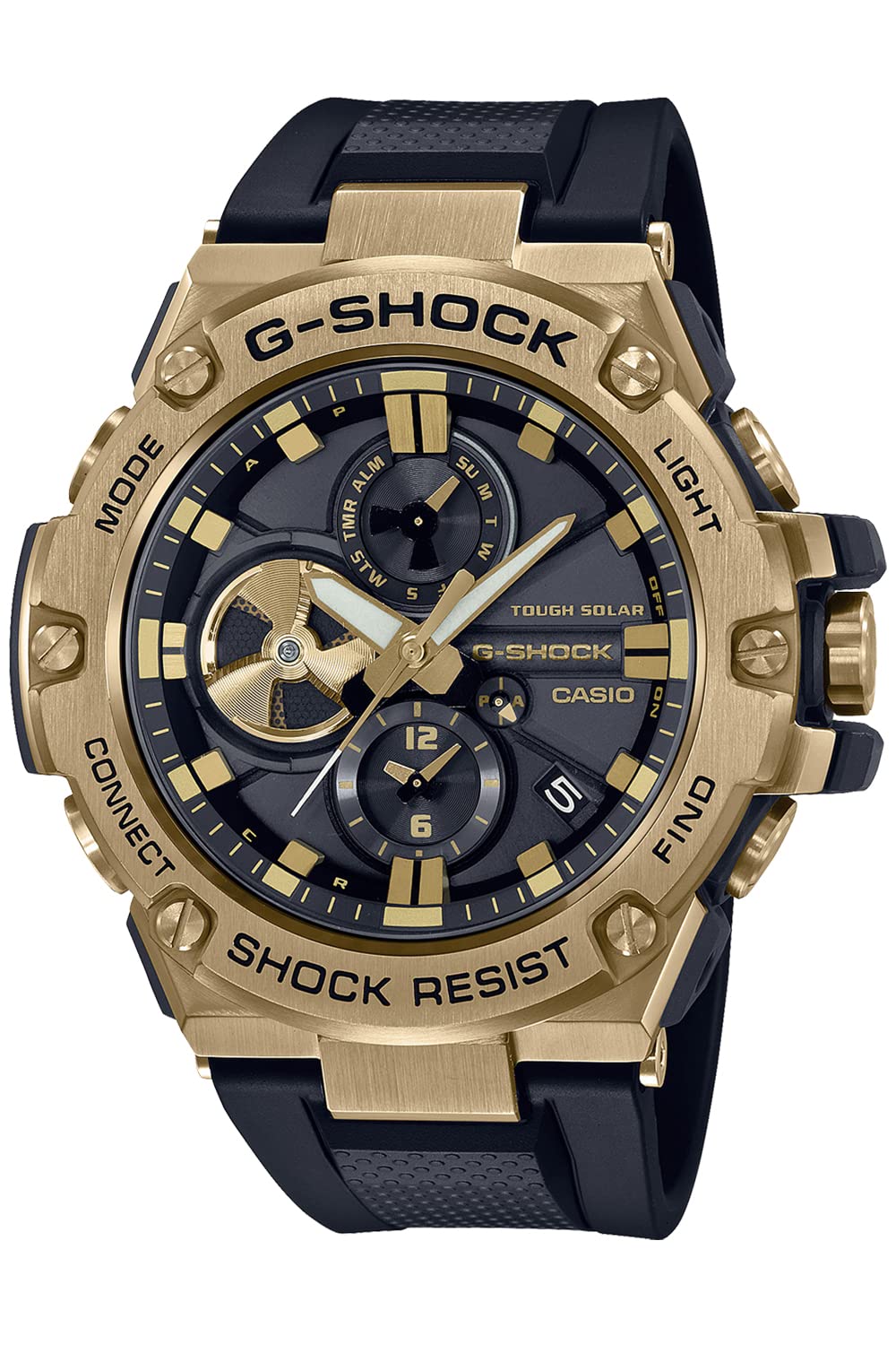 

[Casio] Годинник G-Shock [] G-STEEL Bluetooth Solar GST-B100GB-1A9JF чоловічий чорний