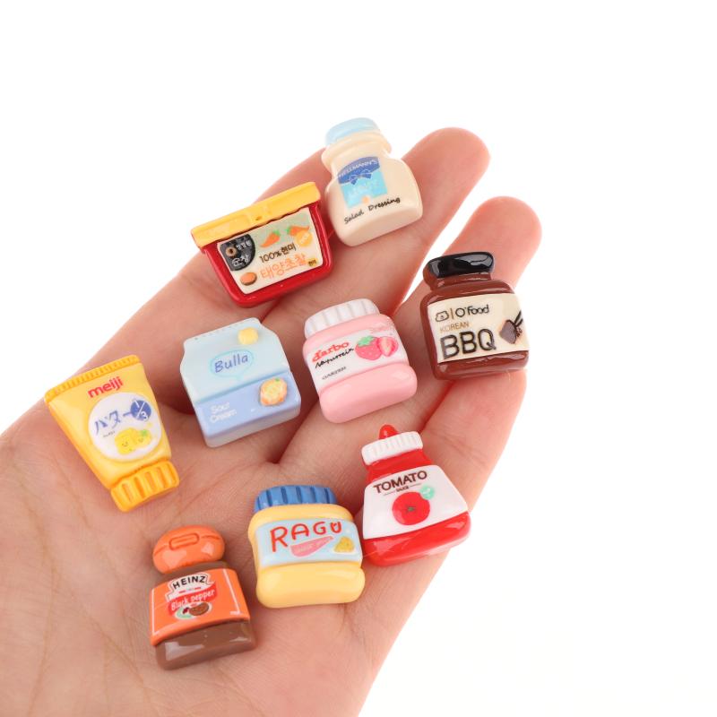9Pcs Kawaii Cartoon Food Fridge Magnets Personalized Cute Decorative Refrigerator Magnets For Locker Cabinet
