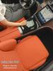 Morandi Nappa Leather All-Season Car Seat Cushion for Mercedes-Benz E-Class/C-Class/GLC/GLB/GLE
