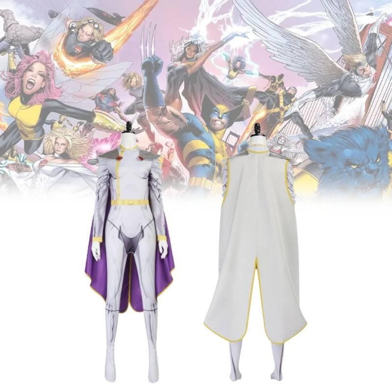 X Men 97 Ororo Munroe Cosplay Clothing Polyester Spandex Street Style Events