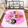 Powerpuff Girls Cartoon Tapijten en Vloerkleed 3D Print Tapijt Vloermat Woonkamer Slaapkamer Groot Oppervlak Zacht Tapijt(JM001)