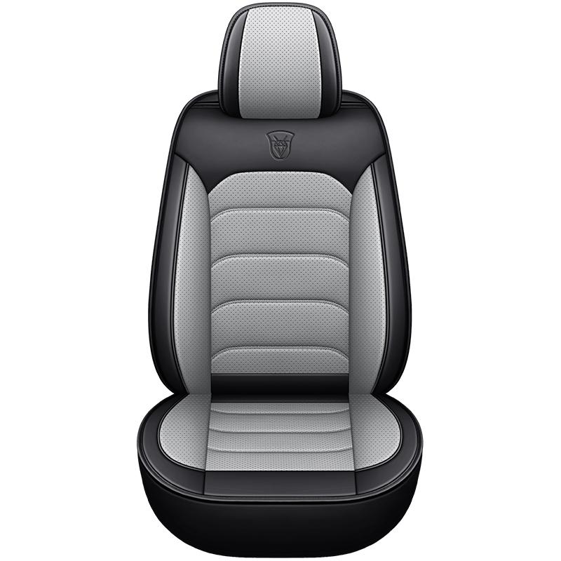 Car Seat Cover Premium Waterproof Faux Leather Cushion Universal Accessories Fit SUV Truck Sedan Automotive Vehicle