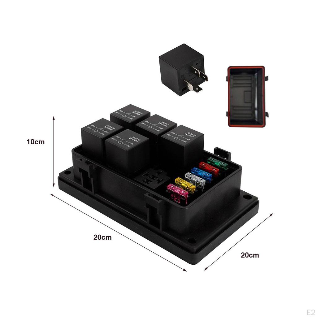 Car Relay Fuse ,Fuse and Box ,Car Interior Accessories, Waterproof, Block Blade