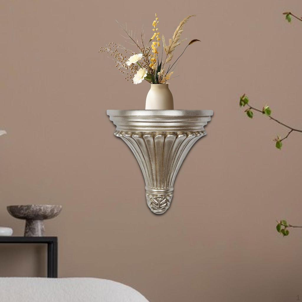 Creative Floating Shelf for Bathroom, Wall-Mounted Storage Holder And Organizer