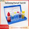Pool Water Quality Test Kit: pH, Chlorine, Acid-Base Testing Tool