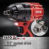 YATO 18V Brushless Cordless Impact Wrench 850Nm CN Plug (adapter Included)