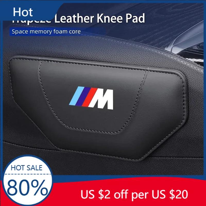 Nouveau Coussinet de Genou en Cuir pour Voiture Coussinet de Jambe Accoudoir Intérieur de la Main Support de Coussinet de Jambe Accessoires de Support Pour BMW E46 E90 E60 F10 E39 F30 E36
