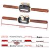 Adjustable Woodworking Bird Plane for Curved and Straight Edges - Mini Shaping Tool with Flat and Round Bottom