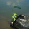 Resin Frog Decorative Ornaments Simulation Animal Ornament  Garden Outdoor Yard Fish Tank Decor