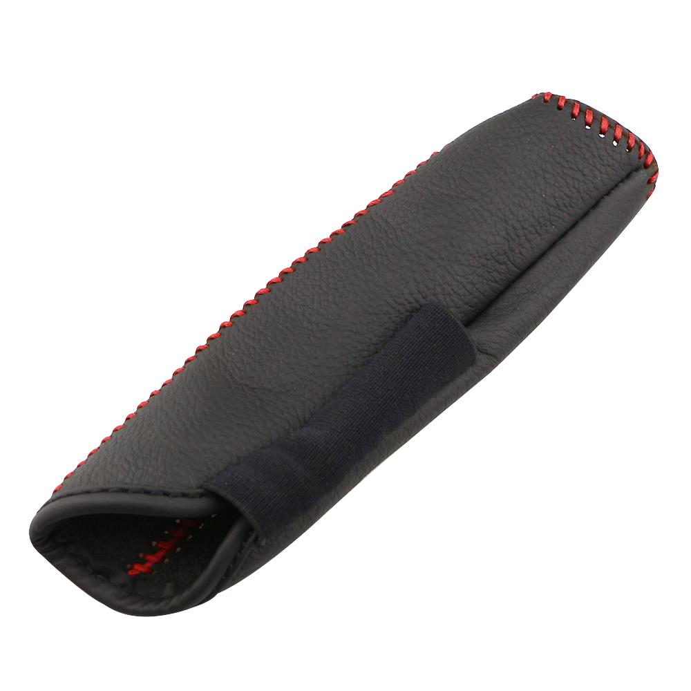 Car Handbrake Cover for SEAT Altea Toledo MK1 MK2 Ibiza Cupra Leon Cupra for Skoda Fabia Rapid Leather Gears Collars Protector