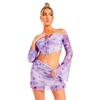 Missy Empire Womens/Ladies Mesh Off Shoulder Crop Top