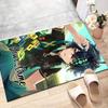 Custom Genshin Impact Mat Personalized Name, Polyester Washable Indoor Entryway Rug, Gift for Christmas, Easter, Thanksgiving Day