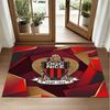 OGC Nice FC Design Crystal Velvet Rug Soft Decorative Mat for Bedroom Entrance