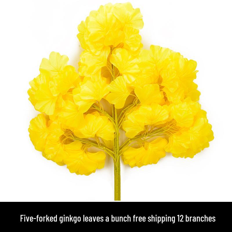 Mossy Fig Tree Leaves - Laminated Plastic Decoration Branches
