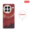 600D Real-thin Carbon Fiber Phone Case for Oneplus 13/13R/OnePlus 13T/13s Case Aramid Fiber Fabric Thinhard Balck Slim Magnetic