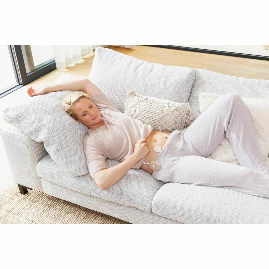 Rechargeable Relaxing Menstrual Massager Medisana TT 250 Beige