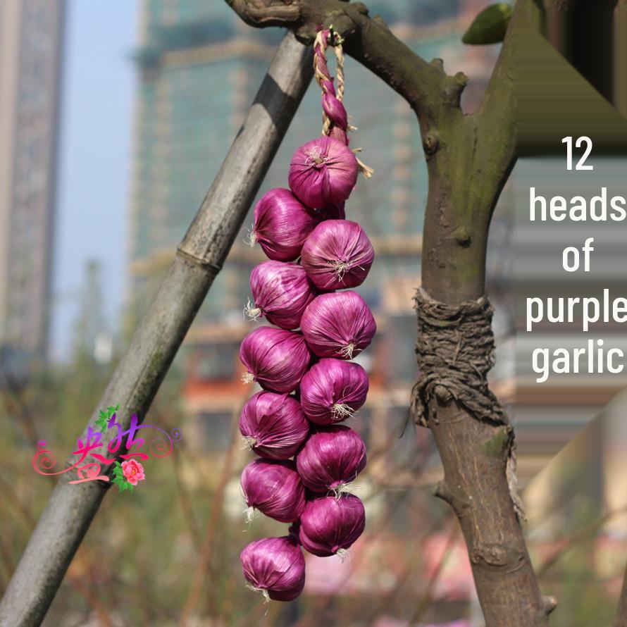 Realistic Hanging Vegetable String: Chili, Potato, Corn, Garlic, Peanut Props for Yard or Restaurant Decor