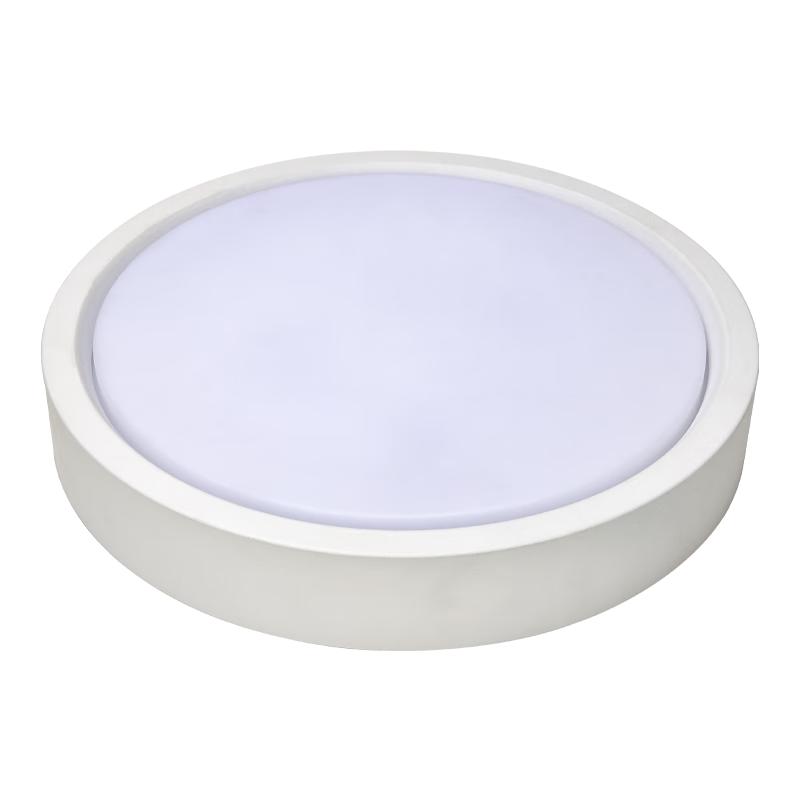 Biuyum Ultra-Thin Anti-Glare LED Surface Mounted Downlight White Casing