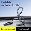 Magnetic Car Phone Holder Stand Rotation Foldable Smartphone Bracket for MagSafe iPhone 16/15/14/13/12 for Universal Android