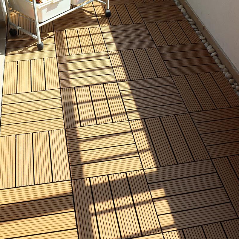 Premium WPC Outdoor Flooring: Anti-corrosion, Anti-slip, Easy Assembly for Patio, Balcony, Courtyard.