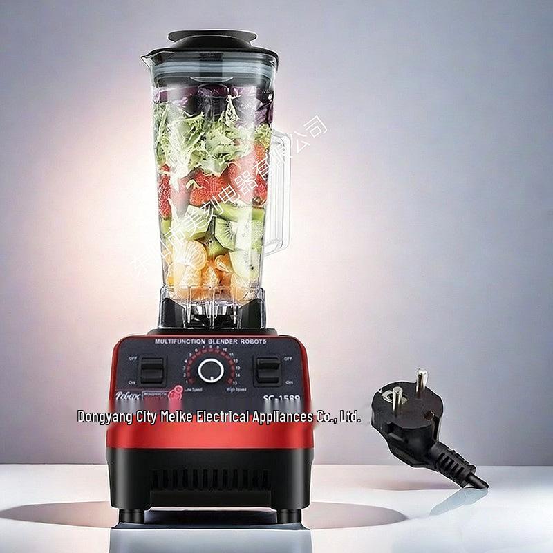 Cross-Border 2L Multi-Function Blender: Ice Crusher, Food Processor & Smoothie Maker for Home & Commercial Use