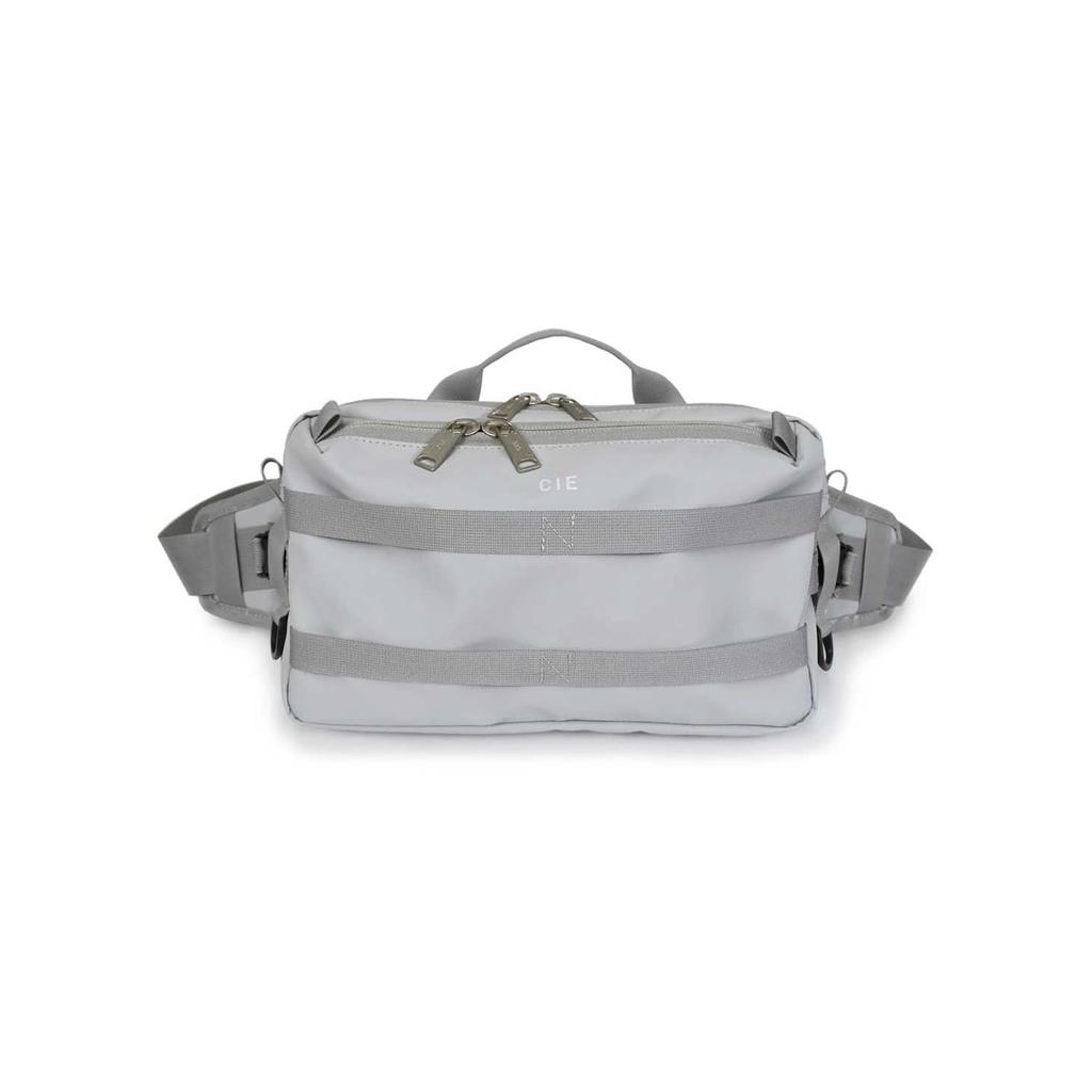 CIE GRID-3 Shoulder Bag, L.GRAY, Lightweight, Waterproof, Made in Japan, 2-Way Cordura Body BagSling Bag, for Men and Women