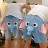 Flying Elephant Shorts Elephant Couple Shorts Dumbo Trunk Shorts Funny Pajama Pants