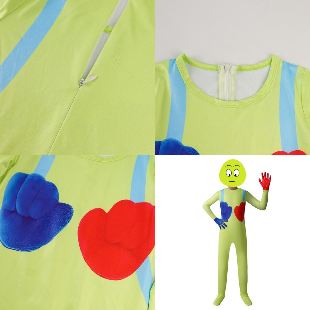 Fun Kids Poppy Playtime Bodysuit Costume For Parties And Cosplay Activities