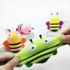 Soft Squishy Bee Stress Relief Toy Slow Rising Cute Animal Fidget Toy Anxiety Relief Gift for Kids Adults Party Favor Classroom
