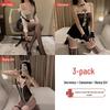 Quick Release Sexy Lingerie: Passionate Autumn/Winter Bedroom Fun & Trendy Bedtime Uniform Temptation for Women