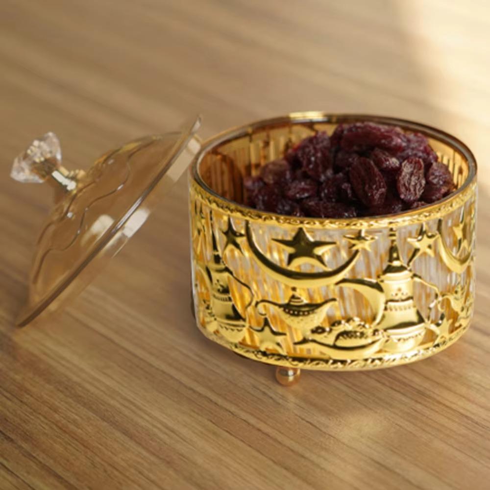 Eid Mubarak Food Tray Plastic Snack Storage Tray New Ramadan Candy Food Tray  Ramadan Decoration