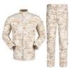 Mens Tactical Camo Combat Uniform Set Outdoor Hiking Training Wear Breathable Durable Rip-Resistant