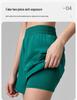 Completo Sportivo Donna Asciugatura Rapida Primavera/Estate 2026: Pantaloncini Anti-Esposizione, Capo Esterno Leggero con Spalline, Biancheria Intima da Yoga.