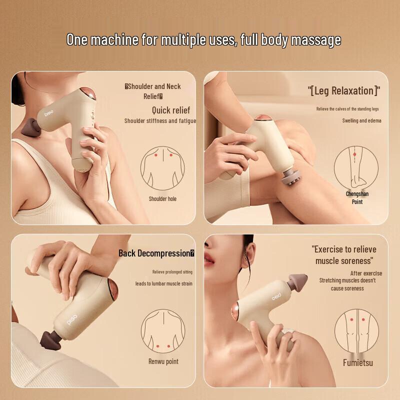 breo Sport M0220 Percussion Massager CN plug (adapter included)