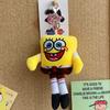 Spongebob Squarepants Plush Keychain Set Patrick Star Squidward Eugene H Krabs Gary Stuffed Toy Kids Gift
