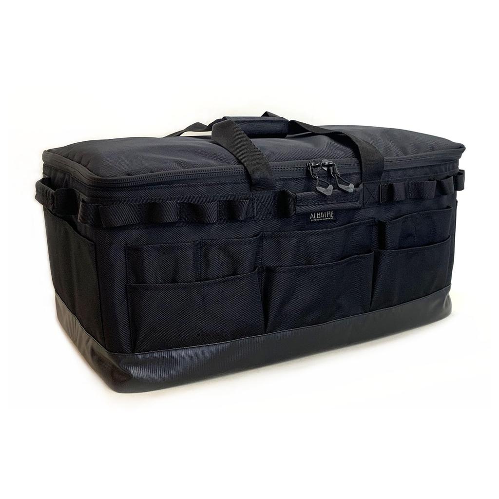 [Albertle] Gear House Multi Gear Container with Pockets (BLACK, 68L: WP)