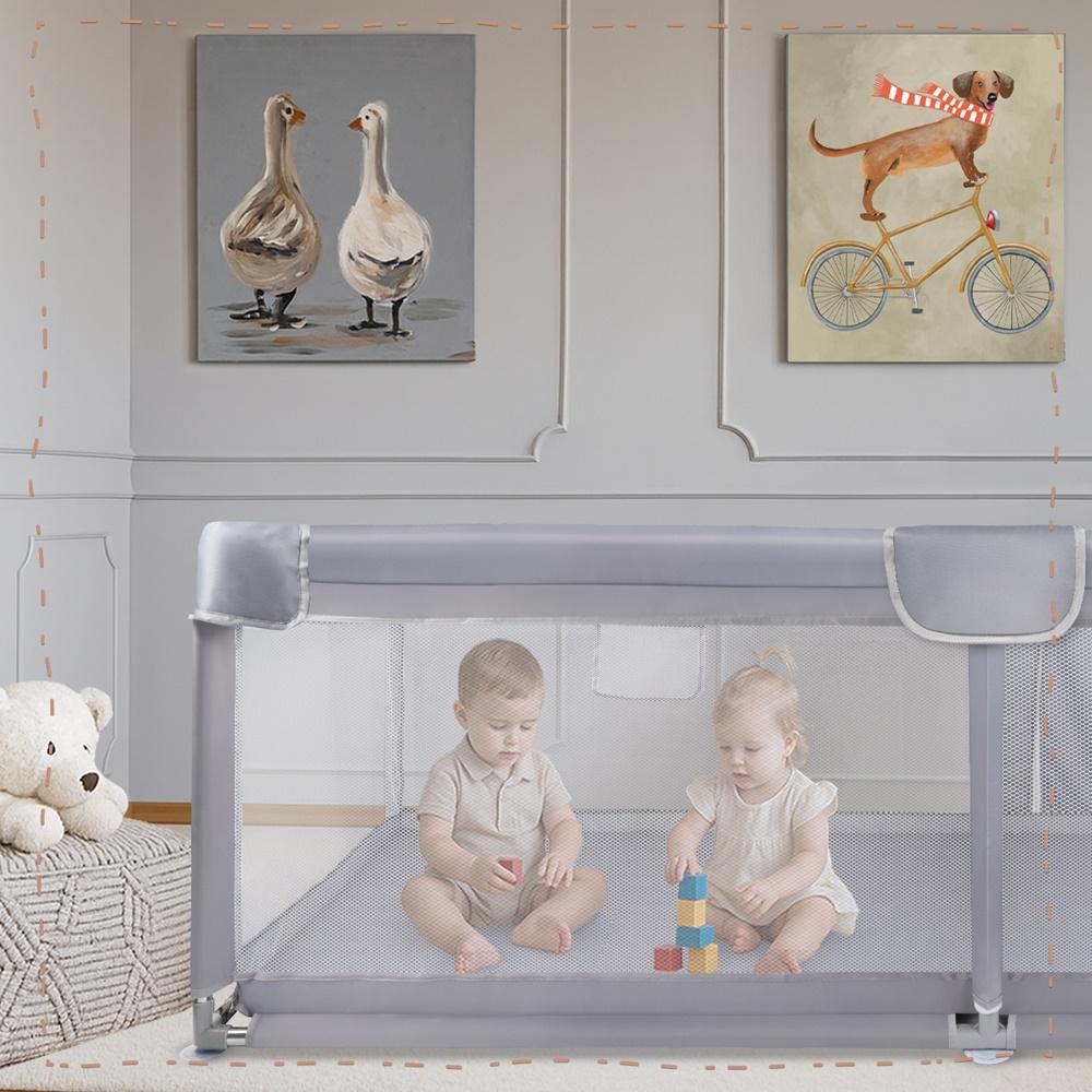 Kivo 120x180 cm Foldable Children's Playpen and Dry Pool