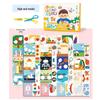 Kindergarten Beginner Sticker & Paper Cutting 3D Craft Kit for 5-Year-Olds