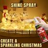 JOKJOK Instant Glow Christmas Tree Shine Spray - Long-Lasting Glossing Spray for Ornaments, Plastic-Based Formula, One Spray & G