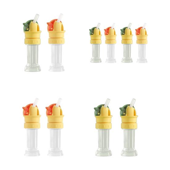 Convertisseur de Bouchon de Bouteille Ajustement Universel Bouchon de Conversion pour Bec de Bouteille d'Eau Anti-Renversement avec Paille Adaptateur de Bec pour Bouteilles d'Eau Anti-Fuite Facile