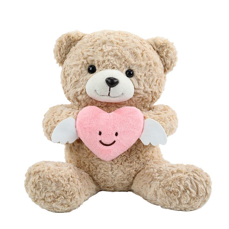 Herzumarmender Teddybär Plüschtier - Valentinstagsgeschenk