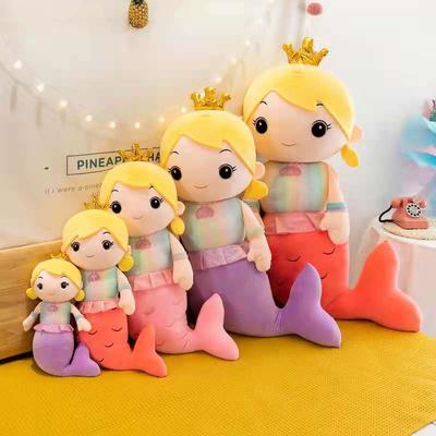 Mermaid Pillow Doll Cute Bed Plush Toy Princess Children Girl Doll