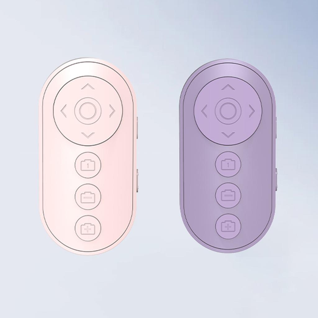 9 Buttons Remote Controller Rechargeable Bluetooth Smart Remote Selfie Stick Camera Controller For Tiktok Page Turning Vlogging