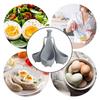 Silicone steamed egg tray, egg poacher holder, separator boiled egg holder cooker, steamed egg cup with silicone handle, egg boiling holder, kitchen e